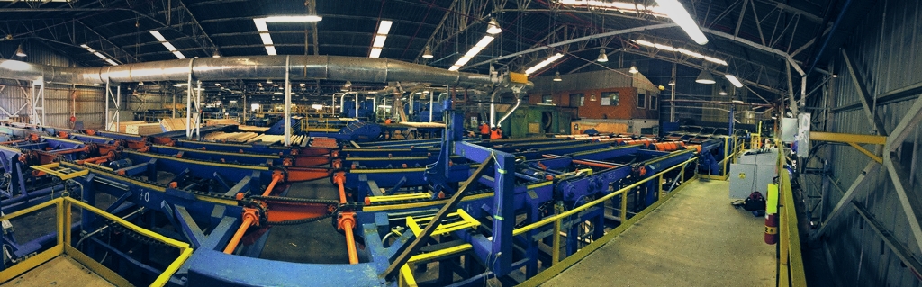 Full Automatización de Línea de Aserrío